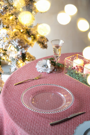 English Elm 8 Pack Plastic Charger Plates - D13" Stylish, Durable, And Reusable For Elegant Table Settings & Events W2078P285449