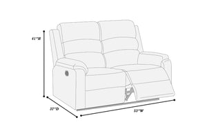 English Elm Modern Burlap Sofa and Loveseat Set with Vertical Tufting for Stylish Living Rooms B011S02379