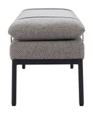 Padd Bench Gray 110354 Zuo Modern