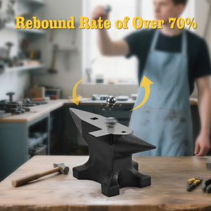 English Elm Single Horn Cast Steel Anvil 100lb London Style Blacksmith Forging Metalwork Tool W3213P453390