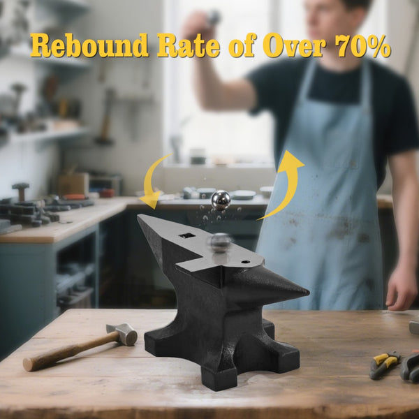 English Elm Single Horn Cast Steel Anvil 100lb London Style Blacksmith Forging Metalwork Tool W3213P453390