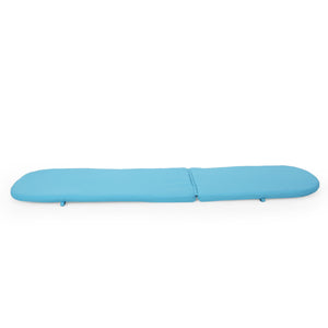 English Elm Christopher Knight Home® - 68020.00Cush-Blu Vibrant Blue Chaise Lounge Cushion For Outdoor Comfort – Water-Resistant, Plush Design N775P230112U