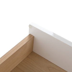 English Elm 24" Glossy White Bathroom Cabinet Floating Vanity with Soft-Close Drawer, Plywood Storage, KD-Packed W999P327472