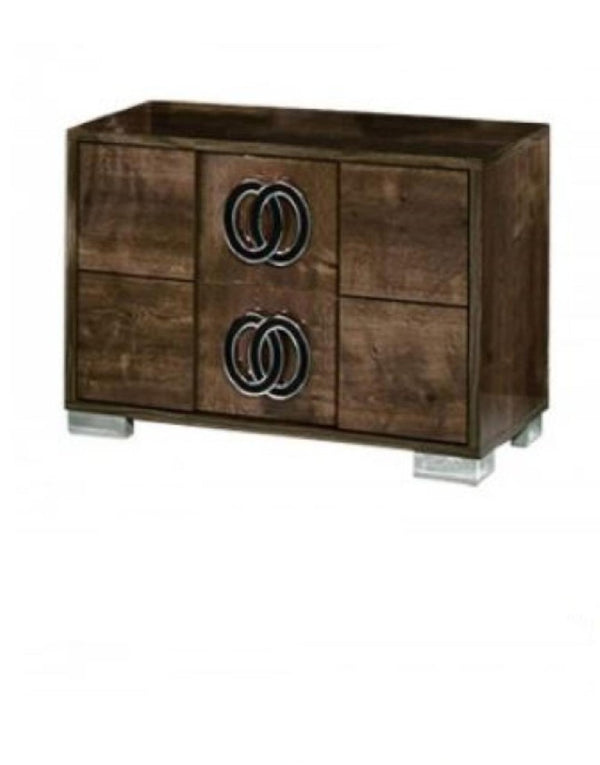 20 Inch Wood Nightstand Compact Bedside Storage Table for Modern Bedroom Decor and Style