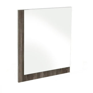 Homeroots 41" Ebony Framed Dresser Mirror Ebony Mdf 282643
