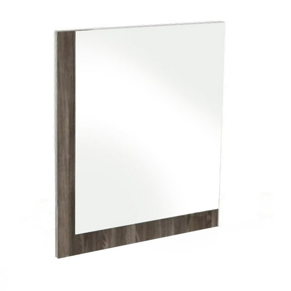 Homeroots 41" Ebony Framed Dresser Mirror Ebony Mdf 282643