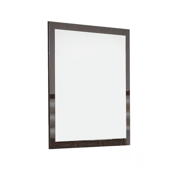 Homeroots 41" Ebony Framed Dresser Mirror  Mdf 282659