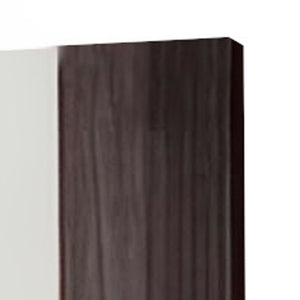 HomeRoots 41" Gray Framed Accent Mirror - Elegant Rectangular Design for Modern Interiors, Easy to Hang & Versatile 282680