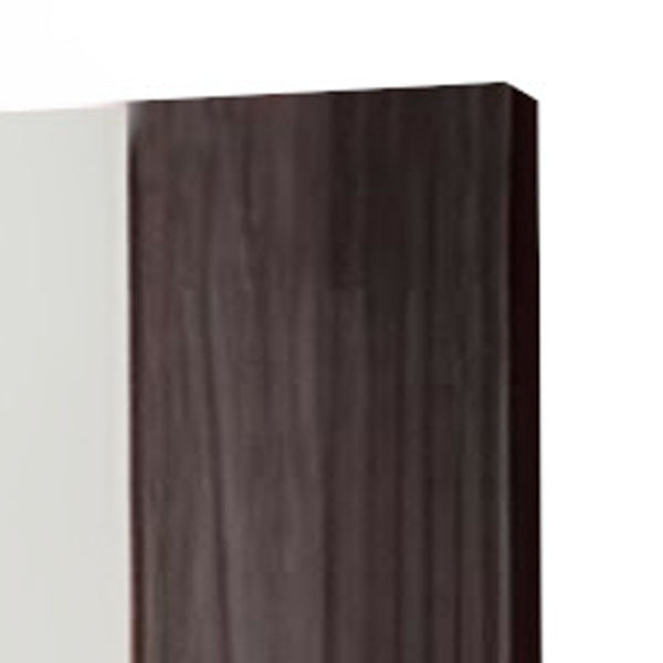 HomeRoots 41" Gray Framed Accent Mirror - Elegant Rectangular Design for Modern Interiors, Easy to Hang & Versatile 282680