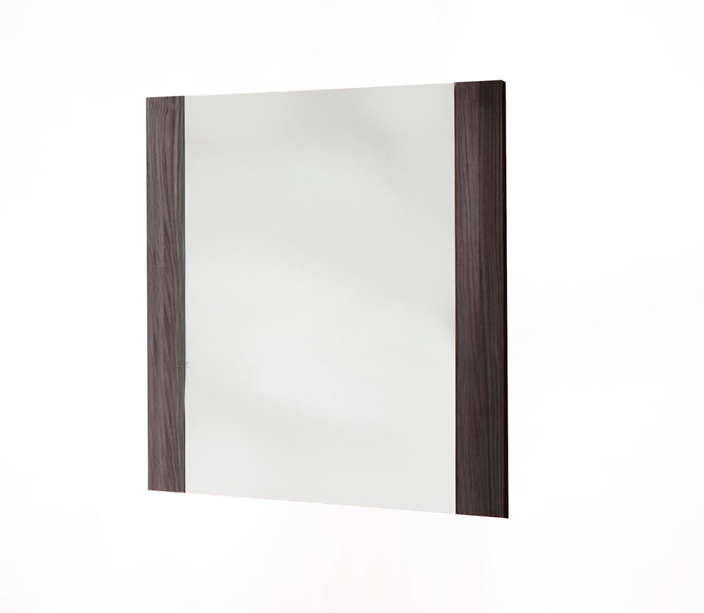 Homeroots 41" Gray Framed Accent Mirror  Mdf 282680