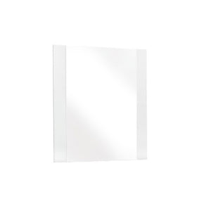 Homeroots 41" White Framed Dresser Mirror  Mdf 282682