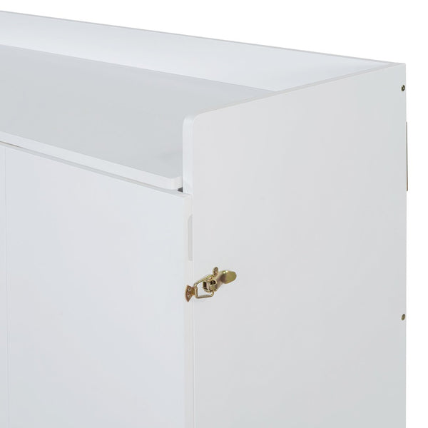 English Elm Queen Size Murphy Bed With Iron Legs - Modern Space-Saving Design For Cozy Bedrooms And Studios N820S00035K-GIGA