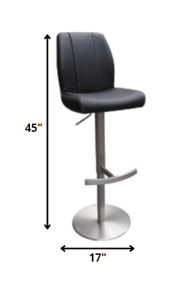 Homeroots " Bar Chair  Steel 282879