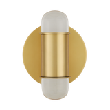 Capsule Brass Wall Sconce