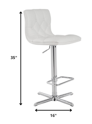 Homeroots " Bar Chair  Steel 282958