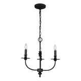 Hartford 18'' Wide 3-Light Chandelier - Oil Rubbed Bronze 283-OB Elk Lighting