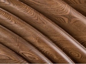 Homeroots 71" Natural Brown Solid Wood Sideboard With Four Doors   283028