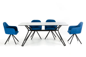 Homeroots 30" Metal And Smoked Glass Dining Table  Glass 283102