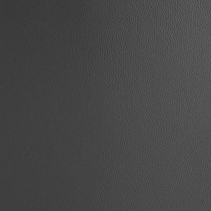 Homeroots Set Of Two Gray And Silver Upholstered Faux Leather Dining Arm Chairs  Metal 283207