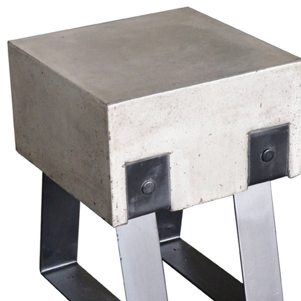 Homeroots " Bar Chair  Concrete 283276
