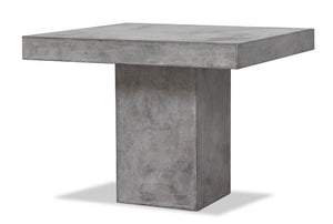 Homeroots 30" Concrete Square Dining Table  Concrete 283283