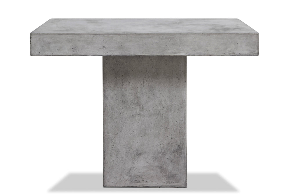 Homeroots 30" Concrete Square Dining Table  Concrete 283283