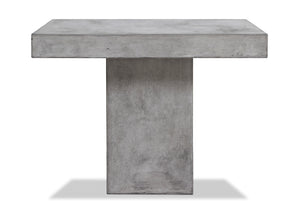 Homeroots 30" Concrete Square Dining Table  Concrete 283283