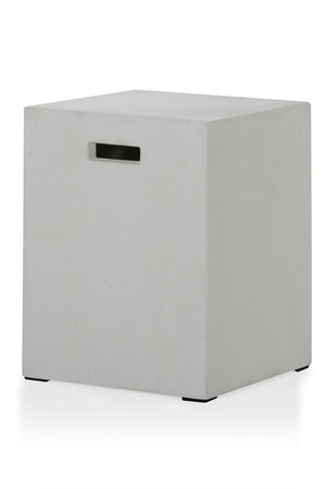 Homeroots Concrete Bar Chair  Concrete 283289