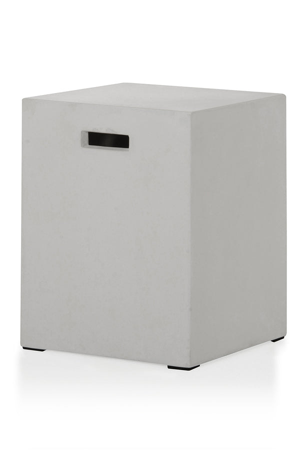 Homeroots Concrete Bar Chair  Concrete 283289