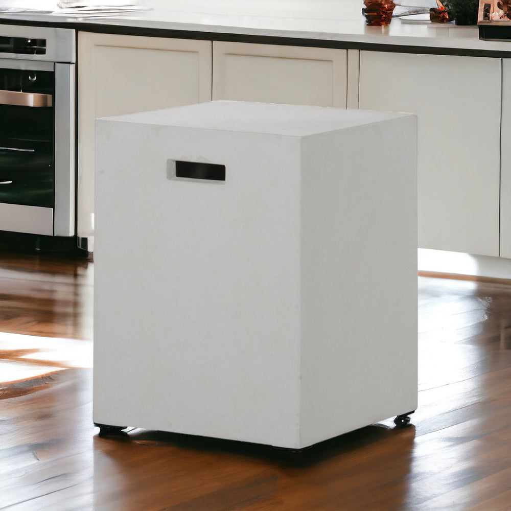 Homeroots Concrete Bar Chair  Concrete 283289