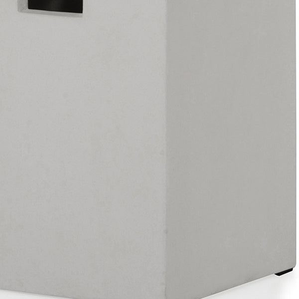 Homeroots Concrete Bar Chair  Concrete 283289