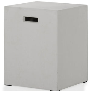 Homeroots Concrete Bar Chair  Concrete 283289