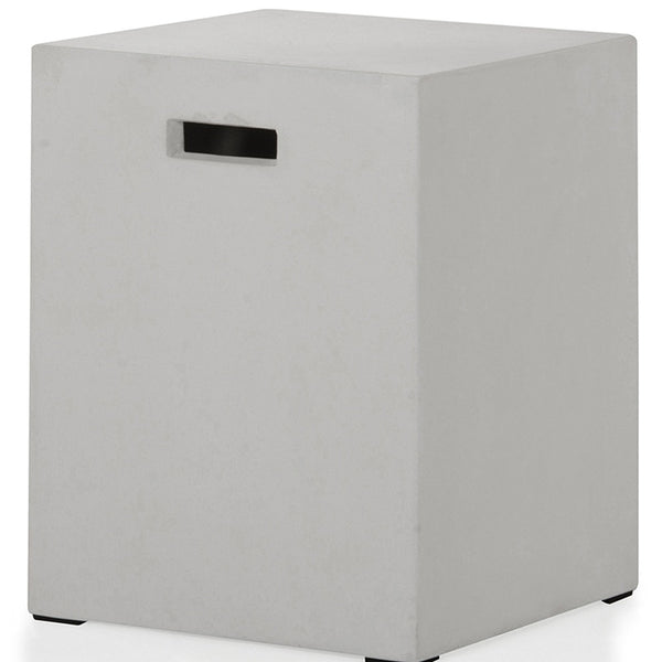 Homeroots Concrete Bar Chair  Concrete 283289