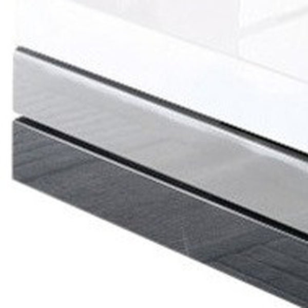 Homeroots 12.5" 3 Tone Mdf Square Coffee Table   283340