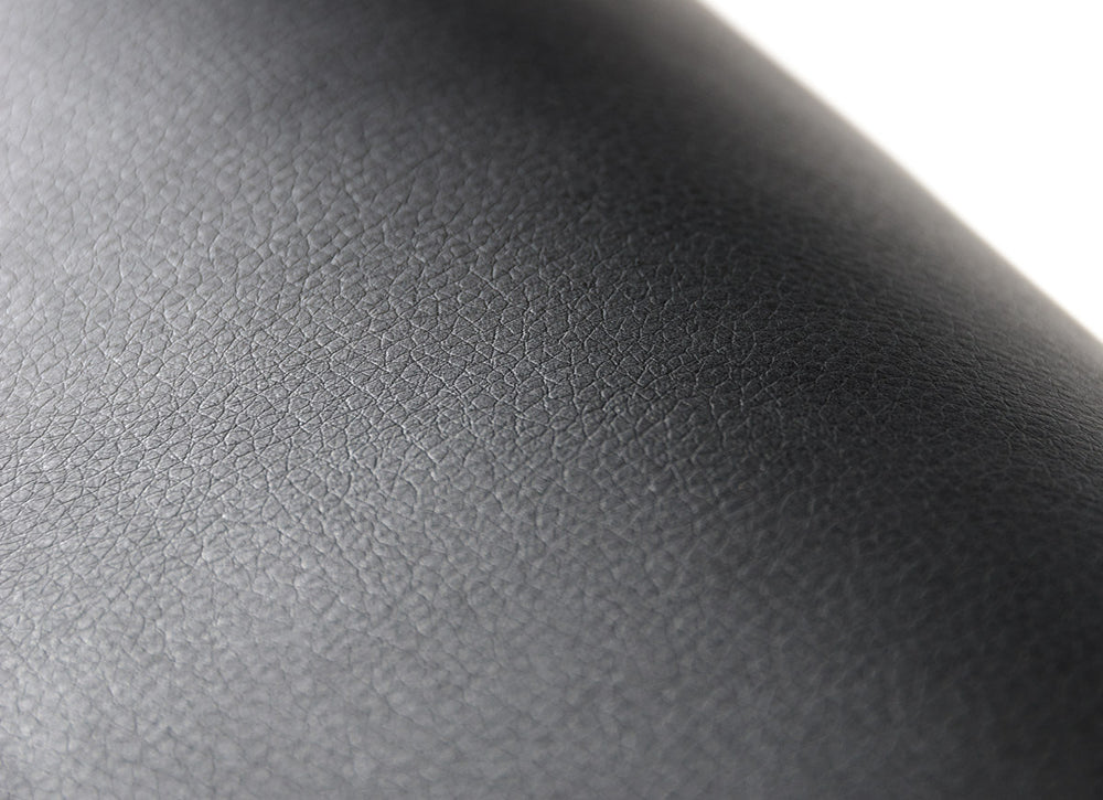 Homeroots Set Of Two Black And Silver Upholstered Faux Leather Dining Parsons Chairs  Metal 283382