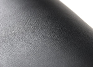 Homeroots Set Of Two Black And Silver Upholstered Faux Leather Dining Parsons Chairs  Metal 283382