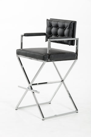 Homeroots " Bar Chair  Steel 283474
