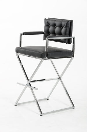 Homeroots " Bar Chair  Steel 283474