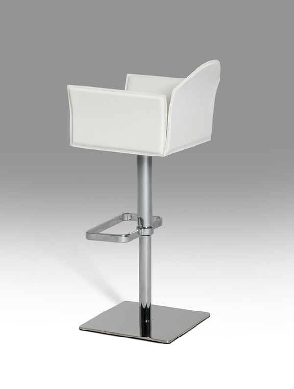 Homeroots " Bar Chair White Steel 283490
