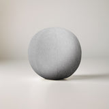 Chapel Hill Gabriella  Solid Round Ball Pillow CH30-0036 Light Grey