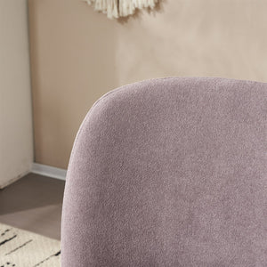 English Elm Christopher Knight Home® - Modern Armless Accent Chair with Pine Wood Legs, Compact Upholstered Seat, 400lb Capacity, Cozy Support Purple N817P224950P