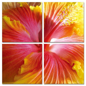 HomeRoots Set of Four Vibrant Modern Print Wall Art - Eye-Catching Decor for Living Room, Bedroom & Office 283991