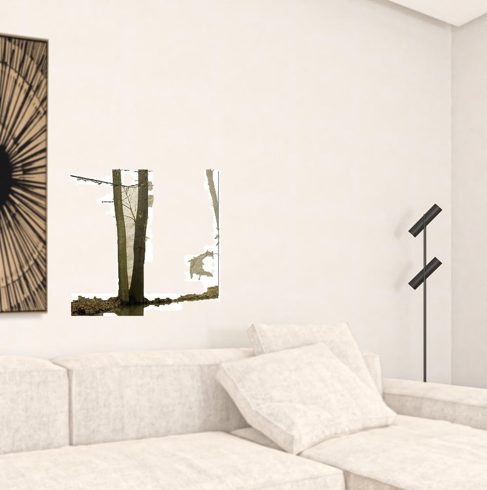 Homeroots 24" Multicolor Canvas 3 Panels Photo  Cotton Canvas 284011