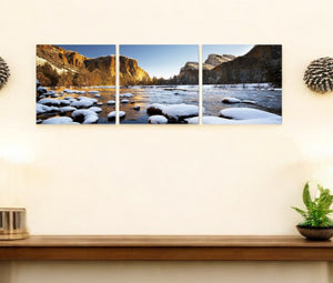 HomeRoots Set of Three White Canvas Square Framed Artworks – Modern, Serene Decor for Any Space, Ready to Hang 284017
