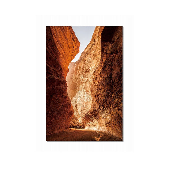 Homeroots Canyon Crater Photo On Canvas Wall Art  Cotton Canvas 284021