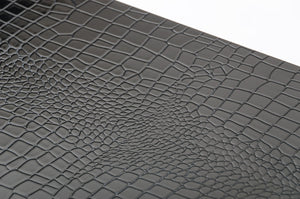 Homeroots 57" Black And Silver Wood And Stainless Steel Coffee Table With Three Drawers Black  284135