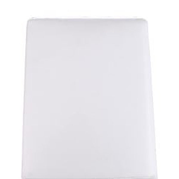 Homeroots Set Of Two White Upholstered Faux Leather Dining Side Chairs  Metal 284250