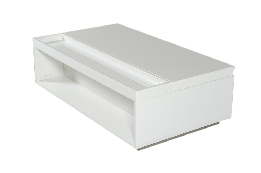 Homeroots 16" White Coffee Table   284466