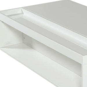 Homeroots 16" White Coffee Table   284466