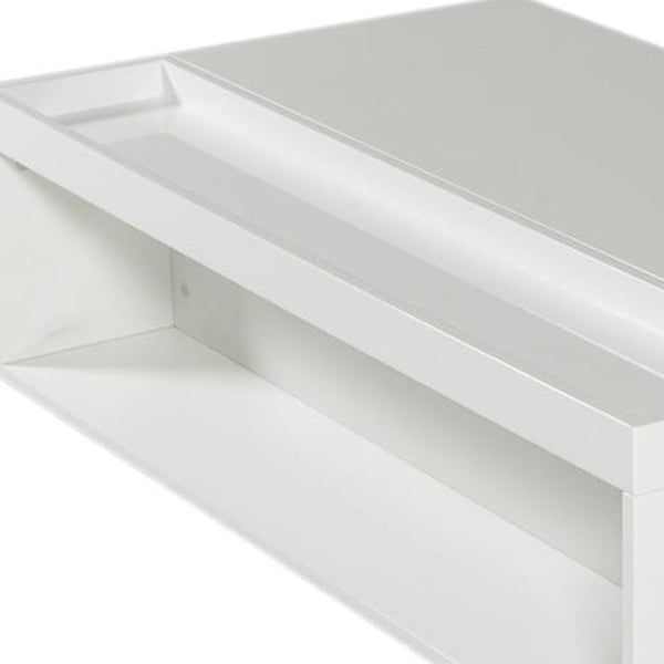 Homeroots 16" White Coffee Table   284466